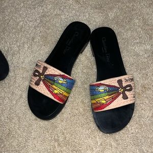 Christian Dior slides